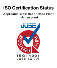 ISO Certification Status